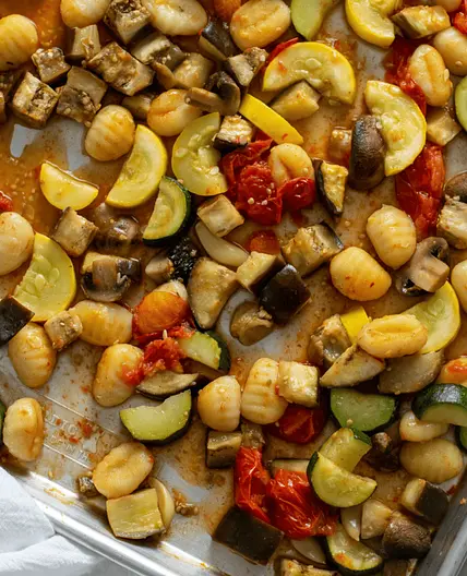 Easy Gnocchi with Roasted Vegetables