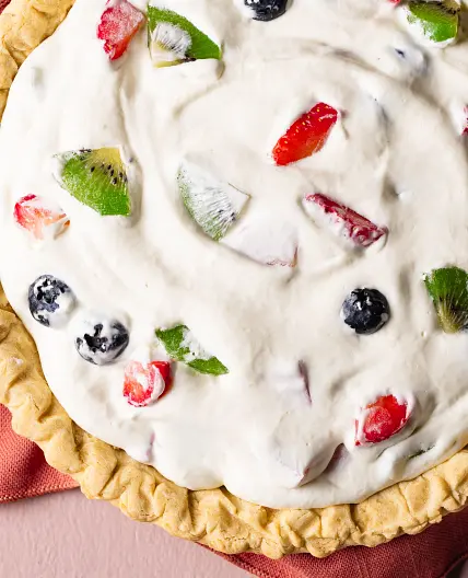 Fruit and Cream Pie