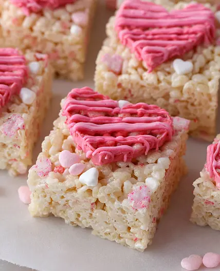 Valentine's Day Rice Krispie Treats Recipe