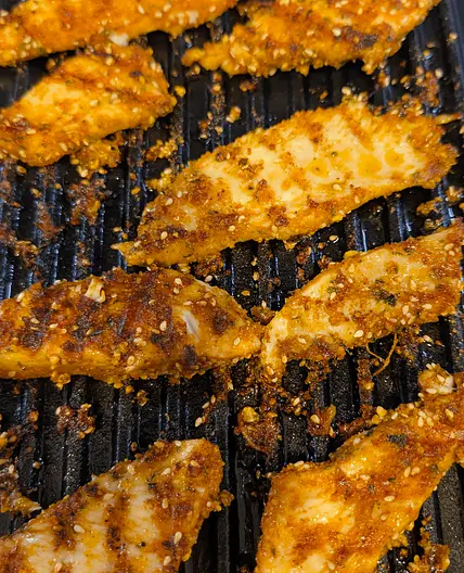 Bissle Flavored Grilled Chicken Cutlets: