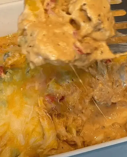 Cheesy Fajita Chicken