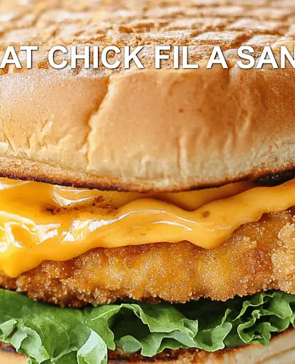 Classic Copycat Chick fil A Sandwich Recipe for Sunday Dinner