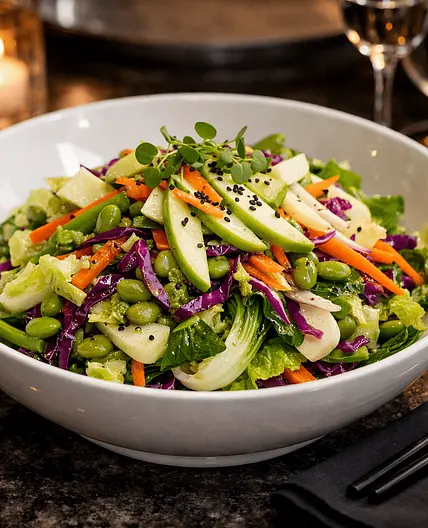 D'licious Asian Miso Yuzu Salad (copycat of Salt Steakhouse Salad)