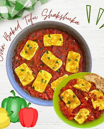 Oven Baked Tofu Shakshuka