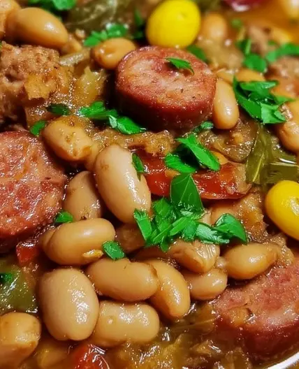 Great Northern and Pinto Beans Easy Comfort