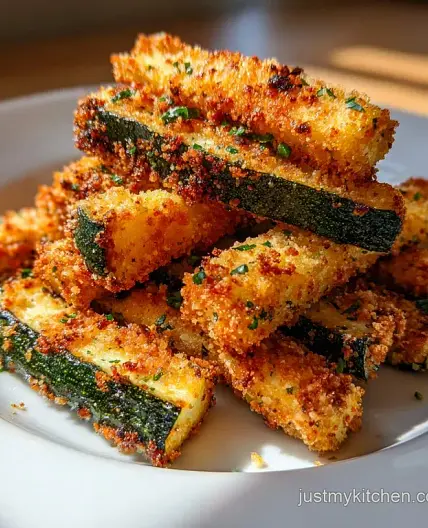 Air Fryer Zucchini Fries No Flour