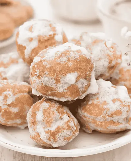 Portuguese Cavacas (Sugar Glazed Pastries)