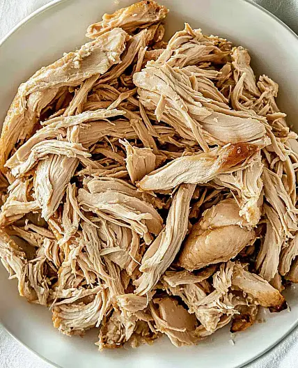 Slow Cooker Shredded Chicken Easy Weeknight Dinner