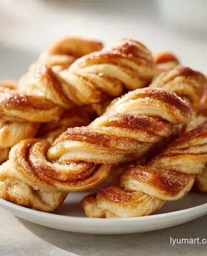Sweet Cinnamon Twists: Buttery and Flaky