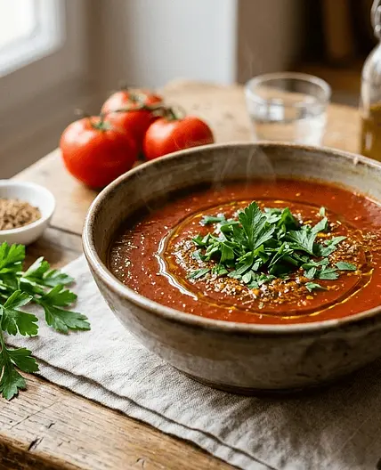 Soupe à la tomate
