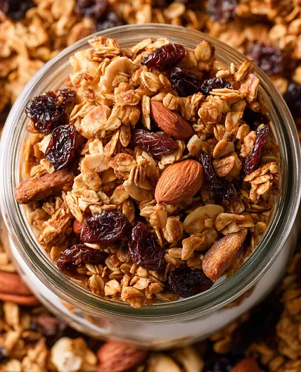 Cinnamon Raisin Granola Crunchy Breakfast Cereal