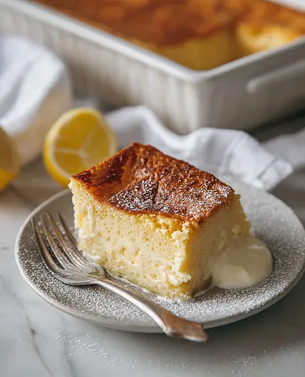 Lemon Magic Cake Recipe | Easy Baking