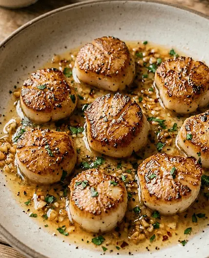 Garlic Butter Scallops
