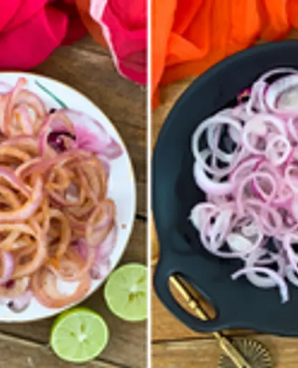 Lacha Pyaz Recipe - Masala Pickled Onions