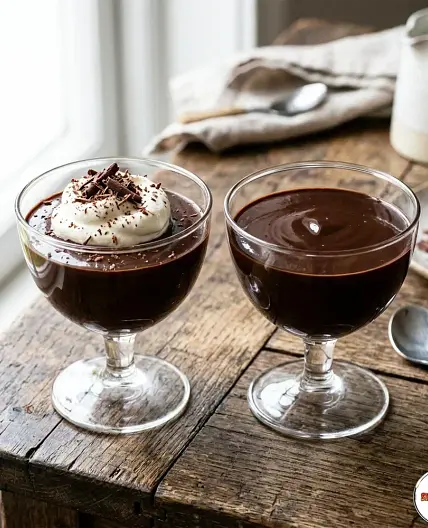 No-Bake Chocolate Custard Recipe | Silky & Easy Dessert | Sharp Blades