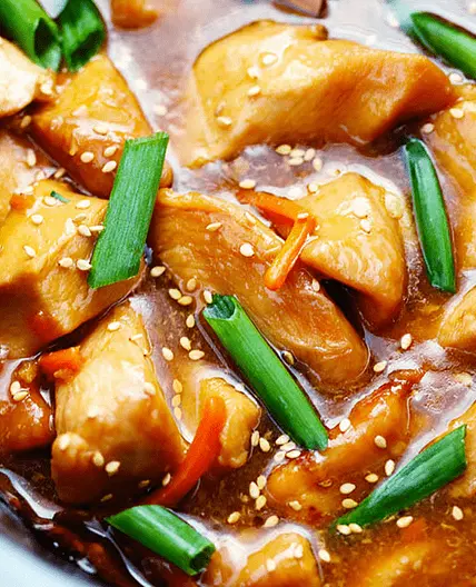 Slow Cooker Mongolian Chicken