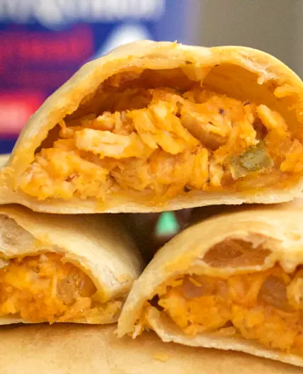 Baked Chicken and Cheese Empanadas