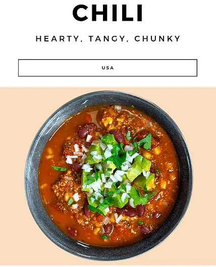 Veganes Chili mit gebackenem Tofu