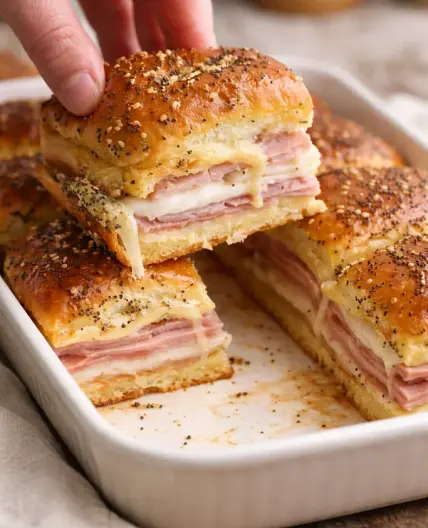 Ham and Cheese Sliders