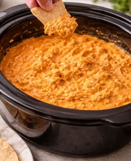 Crockpot Buffalo Chicken Dip