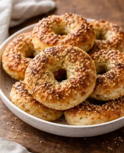 Greek Yogurt Bagels