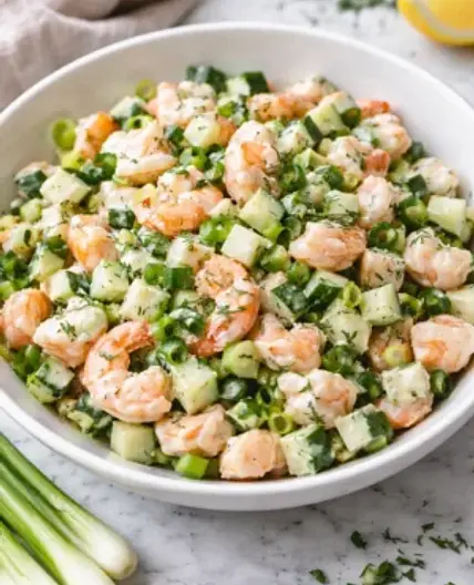 Cucumber Shrimp Salad