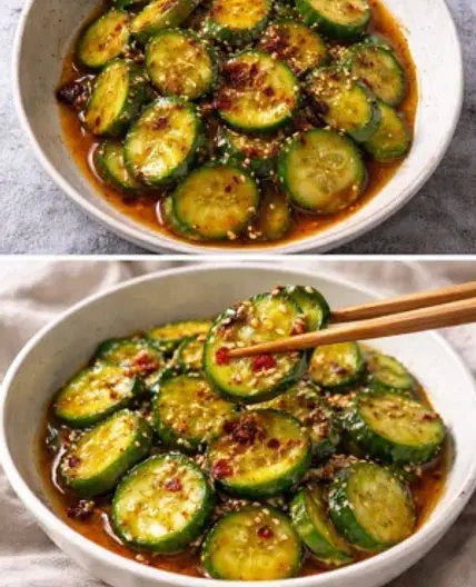 Easy Asian Cucumber Salad