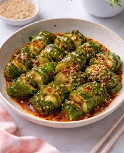 Asian Spicy Cucumber Salad