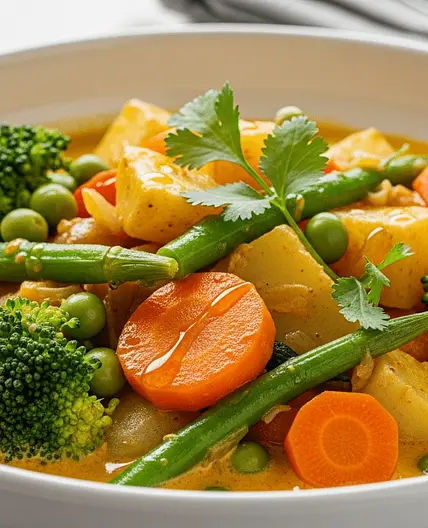 Curry de légumes sans FODMAP