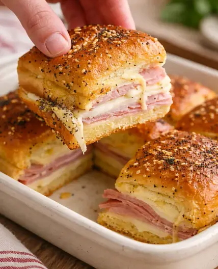 Ham and Cheese Sliders