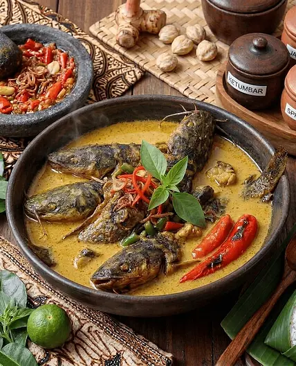 Catfish in Spicy Coconut Broth