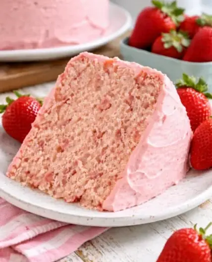 Fresh Strawberry Cake