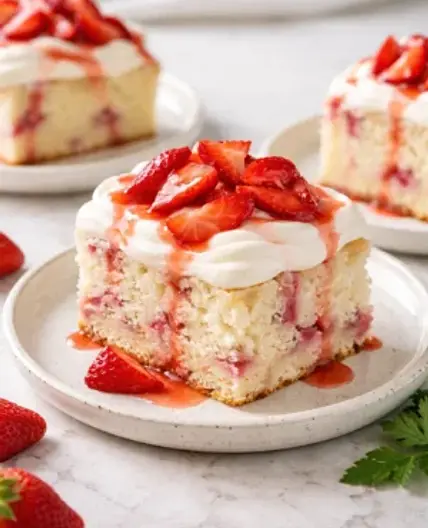 Fresh Strawberry Cake