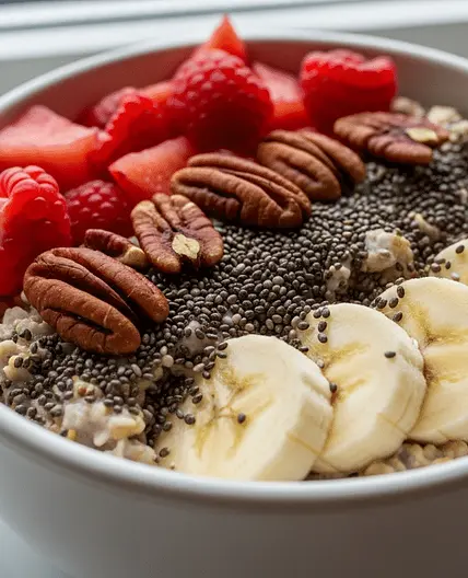 Overnight Oats sans FODMAP – Porridge froid rapide et savoureux