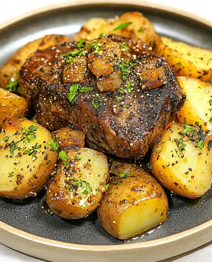 Garlic Butter Steak and Potatoes Easy Weeknight Dinner