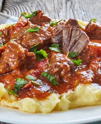 Slow Cooked Lamb Casserole