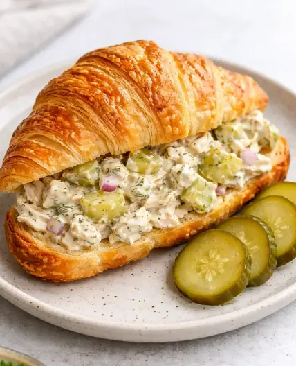 Flavored Dill Pickle Chicken Salad
