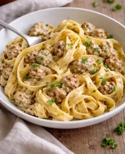 Creamy Italian Sausage Pasta