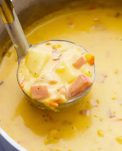 Ham and Potato Cheddar Soup