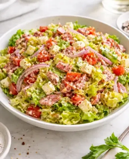Italian Grinder Salad (Chopped Sub Salad)