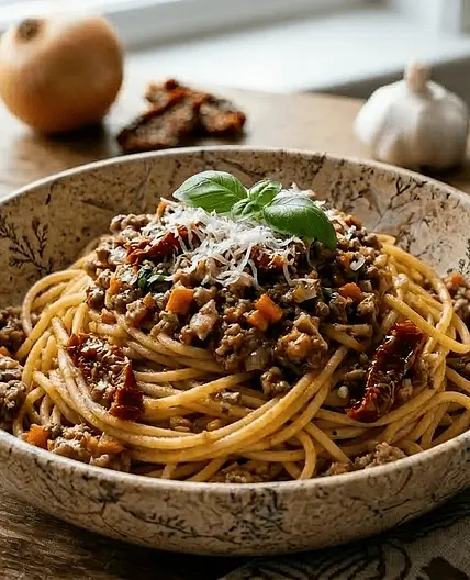 Umani-Rich Red Wine Bolognese