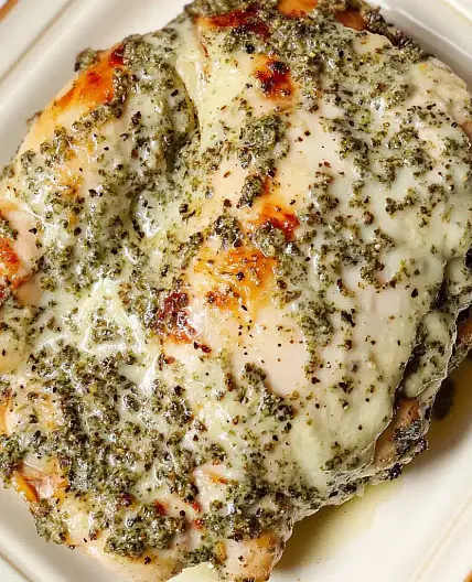 Baked Pesto Chicken Easy Weeknight Dinner Recipe