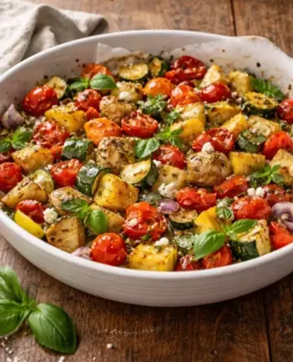 Mediterranean Roasted Vegetables