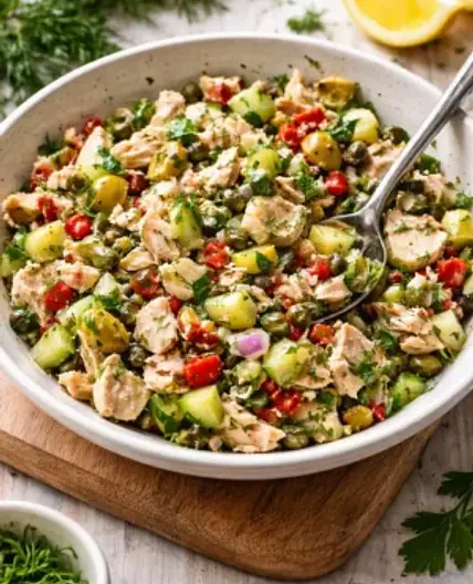 Mediterranean Tuna Salad