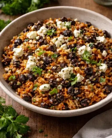 Easy Black Beans and Rice