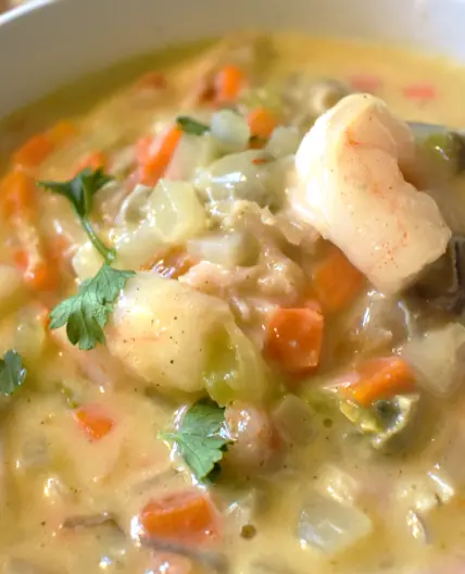 Seafood Chowder (on a Budget)