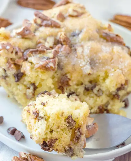 Pancake Mix Chocolate Chip Coffee Cake