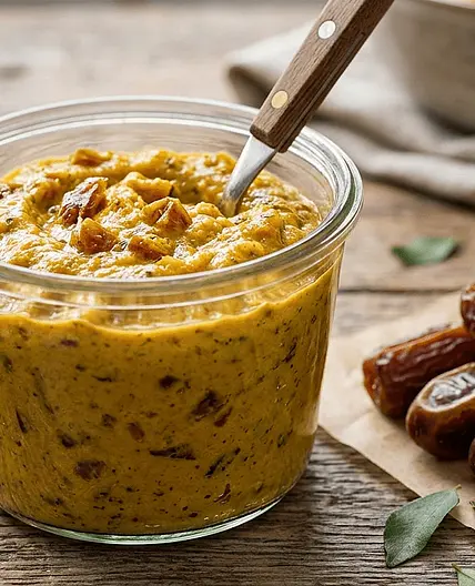 Dattel Curry Dip