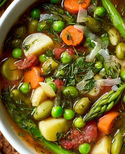 Spring Minestrone Soup Recipe for Comfort