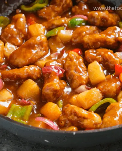 Chinese Sweet and Sour “Pork” (Vegan Recipe)